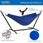 Lazy Daze Double Hammock with Steel Stand