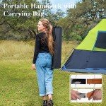 SUNCREAT Two-Person Freestanding Outdoor Hammock – Gray