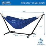 Lazy Daze Double Hammock with Steel Stand