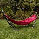Portable Hammock with Steel Stand for Outdoor Relaxing