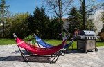 Portable Hammock with Steel Stand for Outdoor Relaxing