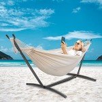 Cozy Double Hammock with Stand and Carry Bag