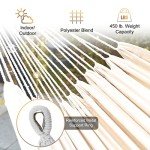 Cozy Double Hammock with Stand and Carry Bag