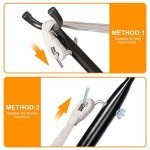 Portable 9FT Heavy-Duty Hammock Stand for Two