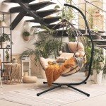 Steel Stand for Hanging Hammock Chairs - 300lb Capacity