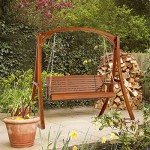 VINGLI Heavy Duty Wooden Porch Swing – 5 FT