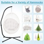Steel Stand for Hanging Hammock Chairs - 300lb Capacity