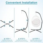 Steel Stand for Hanging Hammock Chairs - 300lb Capacity