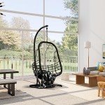 Heavy-Duty Hanging Chair Stand for Outdoors Indoors