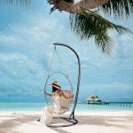 Heavy-Duty Hanging Chair Stand for Outdoors Indoors