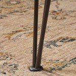 Kama Rectangular Acacia Wood Patio Dining Table