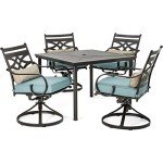 Hanover Montclair 5-Piece Outdoor Dining Set