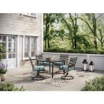 Hanover Montclair 5-Piece Outdoor Dining Set