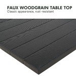 7-Piece Outdoor Dining Set with Swivel Chairs