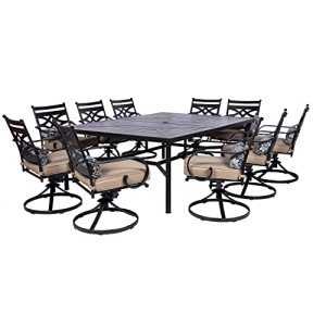 Hanover Montclair 11-Piece Patio Dining Set
