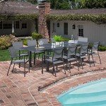 11-Piece Hanover Naples Outdoor Dining Set
