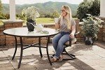Bellevue 40" Round Outdoor Patio Dining Table