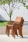 9-Piece Oval Outdoor Dining Set in Eucalyptus