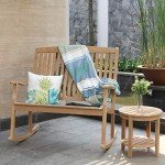 Indonesian Teak Arie Outdoor Round Side Table