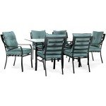 Hanover Lavallette 7-Piece Outdoor Dining Set