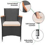 Flamaker 7-Piece Outdoor Dining Set with Cushions