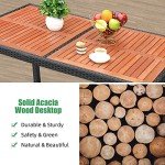 Flamaker 7-Piece Outdoor Dining Set with Cushions