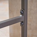 Kelly Outdoor Wicker Barstool Set of 2 - Dark Brown