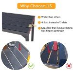 TMEE 46” Outdoor Bar Table - Waterproof & Sturdy