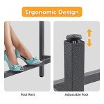 TMEE 46” Outdoor Bar Table - Waterproof & Sturdy