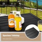 5-Piece Outdoor Patio Rattan Bar Set