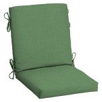 Moss Green Rain-Proof Midback Chair Cushion