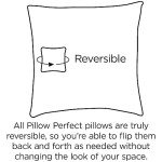 Reversible Orange Round Patio Seat Cushions - 2 Count