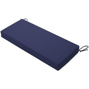 Waterproof Outdoor Bench Cushion with Adjustable Straps