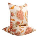 Waterproof Outdoor Throw Pillows - Set of 2