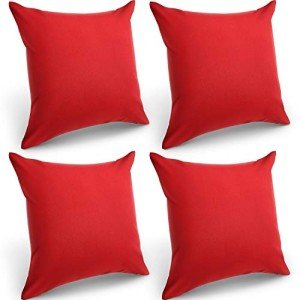 4 Pack Waterproof Decorative Outdoor Pillow Covers