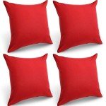 4 Pack Waterproof Decorative Outdoor Pillow Covers