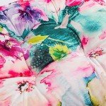 2-Pack Outdoor Wicker Seat Cushions with Ties