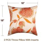 Waterproof Outdoor Throw Pillows - Set of 2