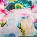 2-Pack Outdoor Wicker Seat Cushions with Ties