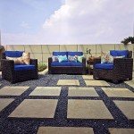 Waterproof Outdoor Throw Pillows - Set of 2