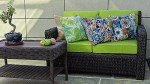 Waterproof Outdoor Throw Pillows - Set of 2