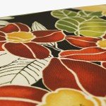 Tropic Floral Outdoor Chair Cushion Set, 19" x 19