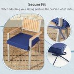 Waterproof Patio Chair Cushions Set of 2