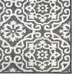 Nicole Miller Danica Geometric Area Rug, Black/Grey