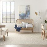 Ivory Silver 7' x 10' Outdoor Area Rug