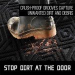 Yimobra Heavy-Duty Waterproof Welcome Mat - Black