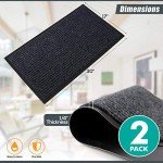 Sierra Concepts Welcome Doormat - 2-Pack Gray