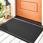 Fowooyeen Non-Slip Outdoor Silicone Door Mat