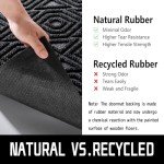 Yimobra Heavy-Duty Waterproof Welcome Mat - Black