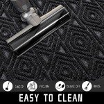 Yimobra Heavy-Duty Waterproof Welcome Mat - Black